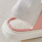 Cozy Knit Winter Slippers