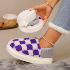 Cozy Plaid Slipper