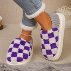 Cozy Plaid Slipper