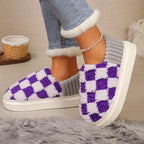 Cozy Plaid Slipper