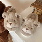 Cozy Teddy Bear Slippers