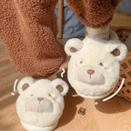 Cozy Teddy Bear Slippers