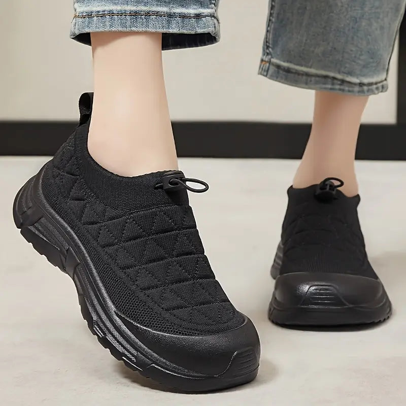 CozyLift Quilted Sneakers