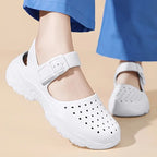 Cutout Nursing Shoes
