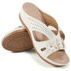 Daisy Wedge Sandals