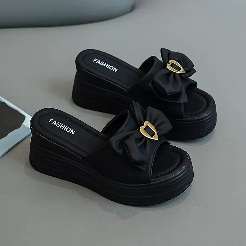 Darlene Buckle Slides