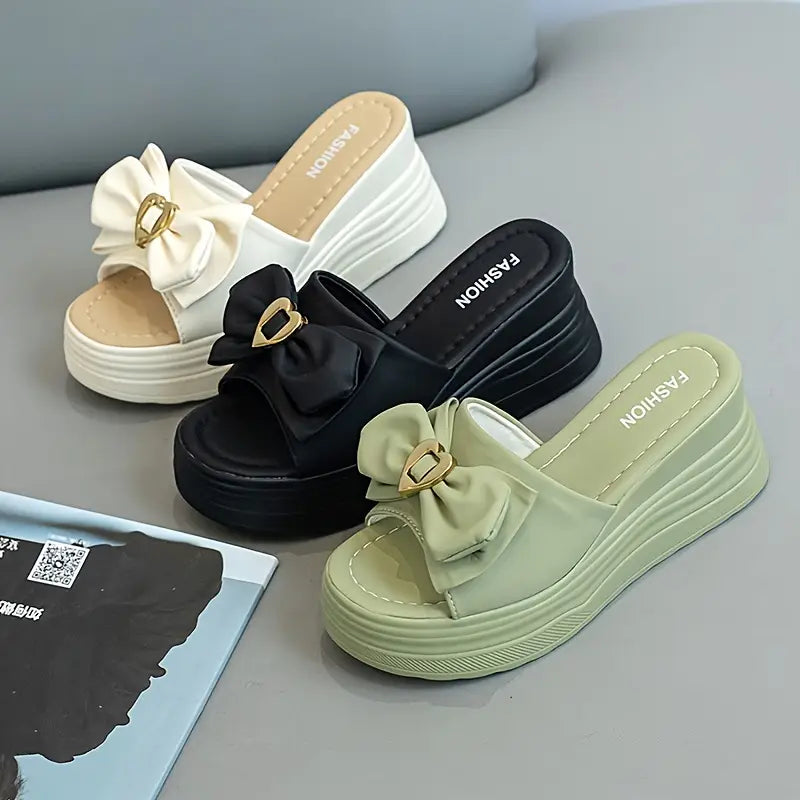 Darlene Buckle Slides