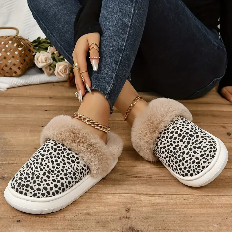 Dottie Plush Winter Slippers