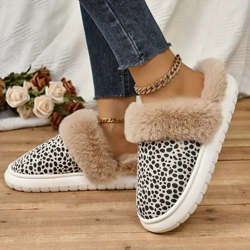 Dottie Plush Winter Slippers