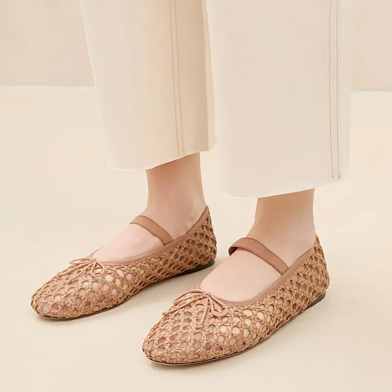Eloise Woven Ballet Flats