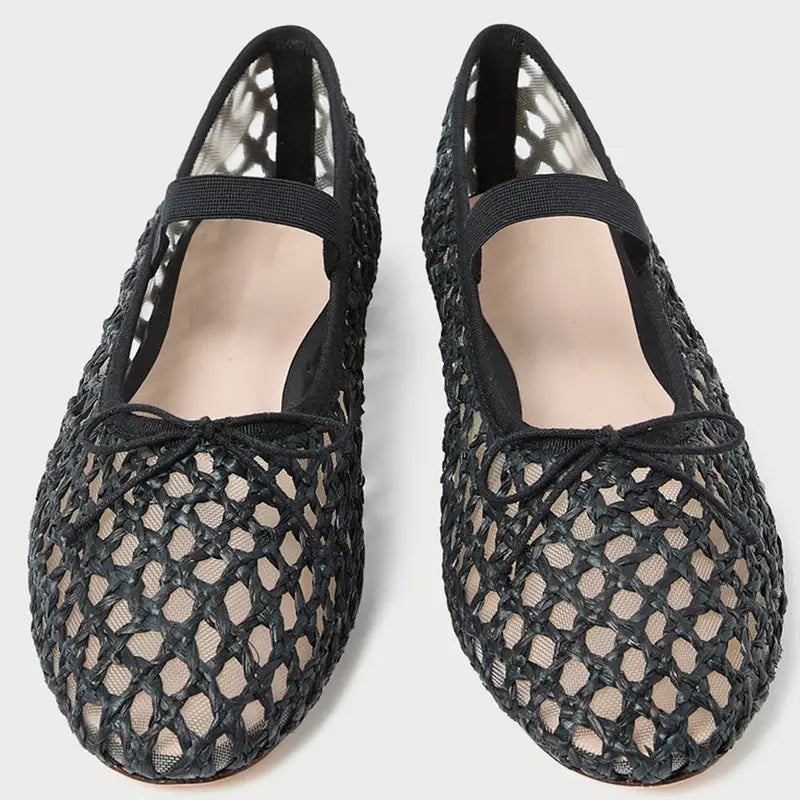 Eloise Woven Ballet Flats