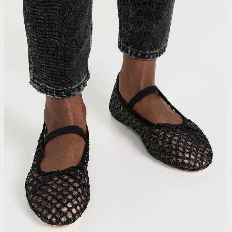 Eloise Woven Ballet Flats