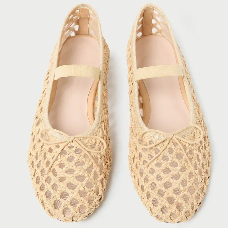 Eloise Woven Ballet Flats