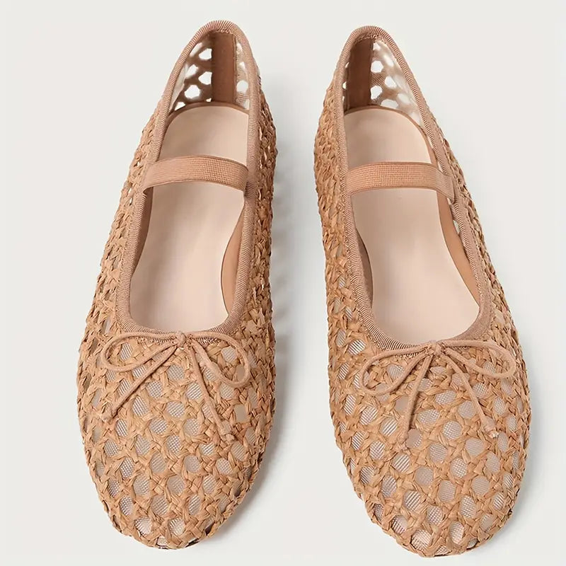 Eloise Woven Ballet Flats