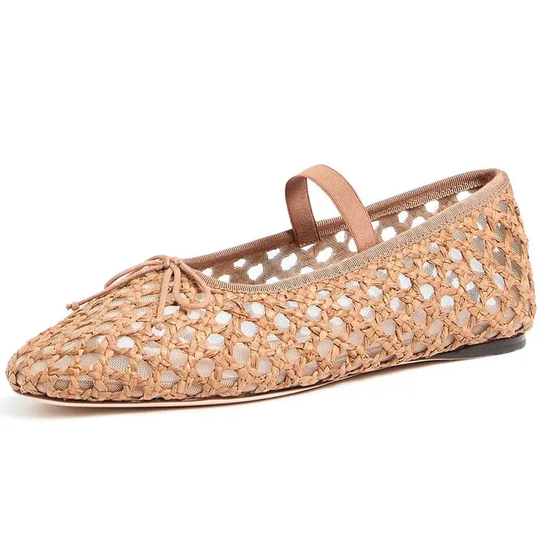 Eloise Woven Ballet Flats