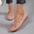 Evelyn Bow Ballet Flats