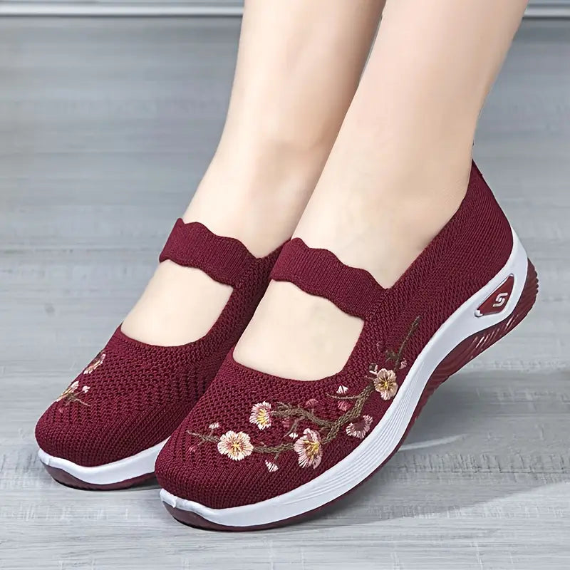 Everyday Floral Knit Shoes