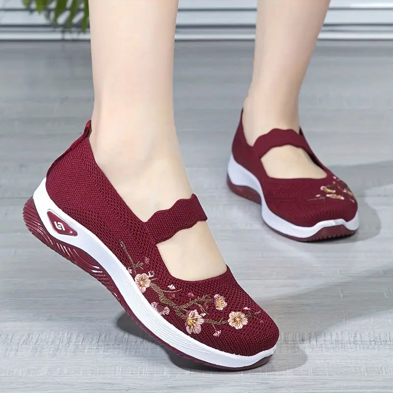 Everyday Floral Knit Shoes