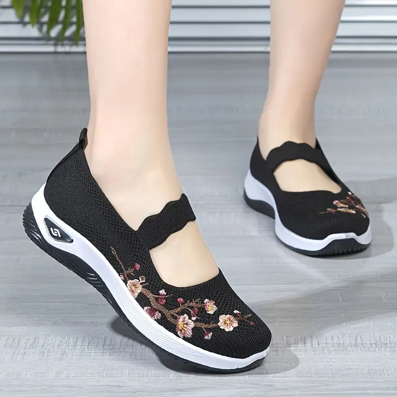 Everyday Floral Knit Shoes