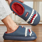 Faux Fur Shark Slippers