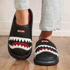 Faux Fur Shark Slippers