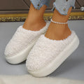 Faux Fur Slip-On Mules