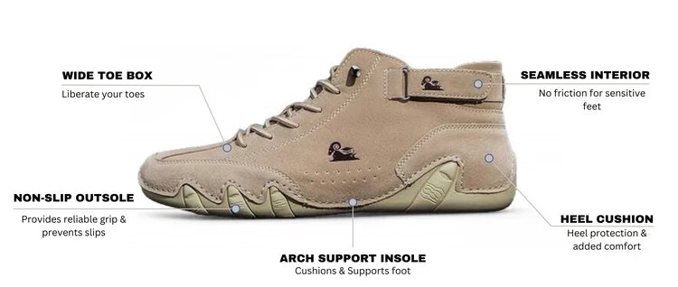 FlexGrip Wide Barefoot Sneakers
