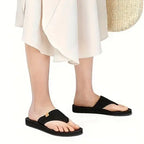 Flora Knit Flip-Flops