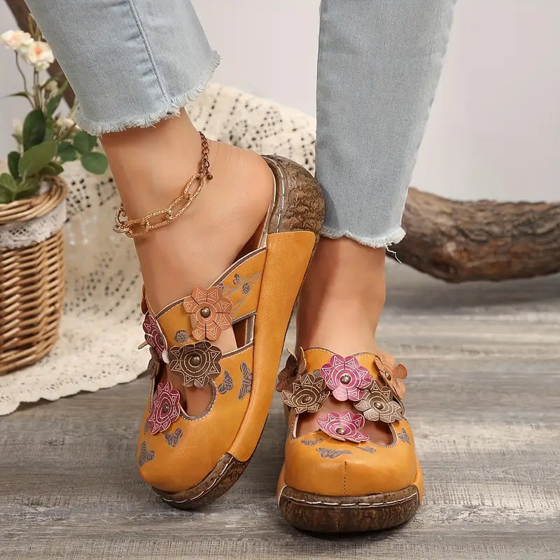 Flora Slip-On Wedges