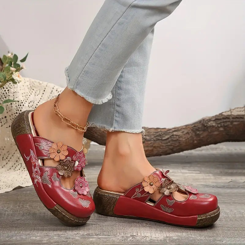 Flora Slip-On Wedges