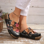 Flora Slip-On Wedges