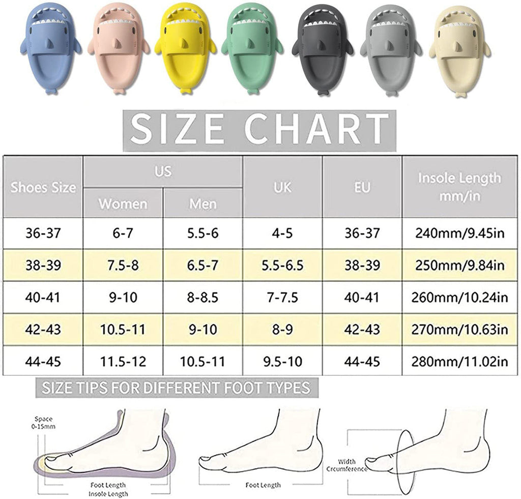 Fluffy Shark Slides – Unisex Non-Slip Winter Slippers