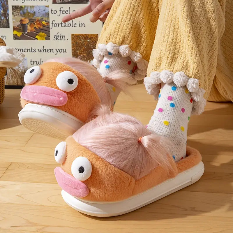 Fun Fluffy Winter Slippers