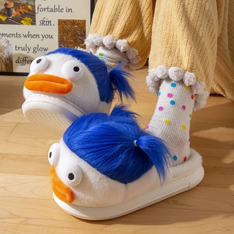 Fun Fluffy Winter Slippers