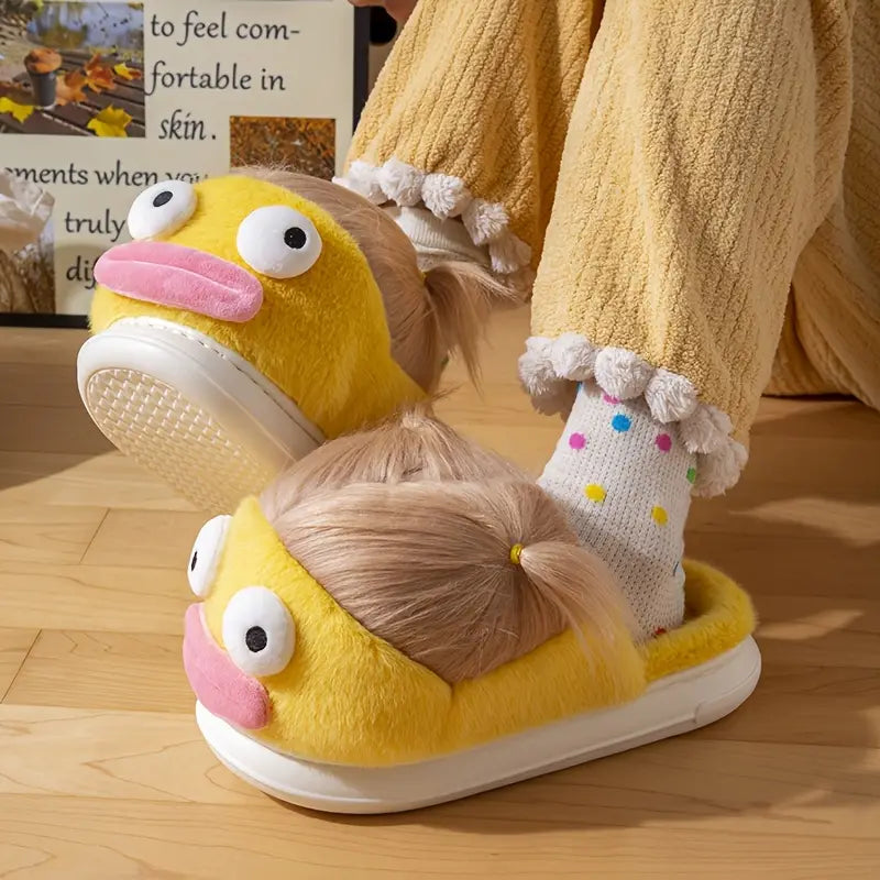 Fun Fluffy Winter Slippers