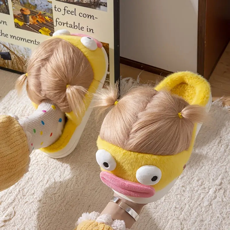 Fun Fluffy Winter Slippers
