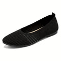 Hazel Stretch Knit Ballet Flats