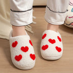 Heart Pattern Slippers
