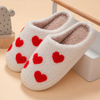 Heart Pattern Slippers