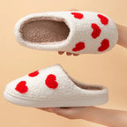 Heart Pattern Slippers