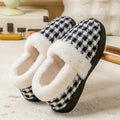 Houndstooth Slippers