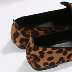 Leopard Flat Shoes