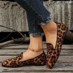 Leopard Flat Shoes