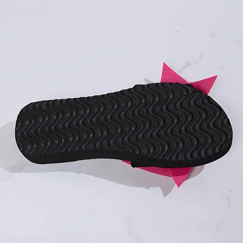 Lola Pink Bow Slides