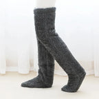 Long Fluffy Winter Socks