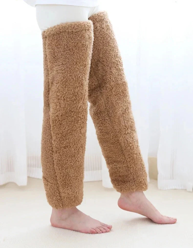 Long Fluffy Winter Socks