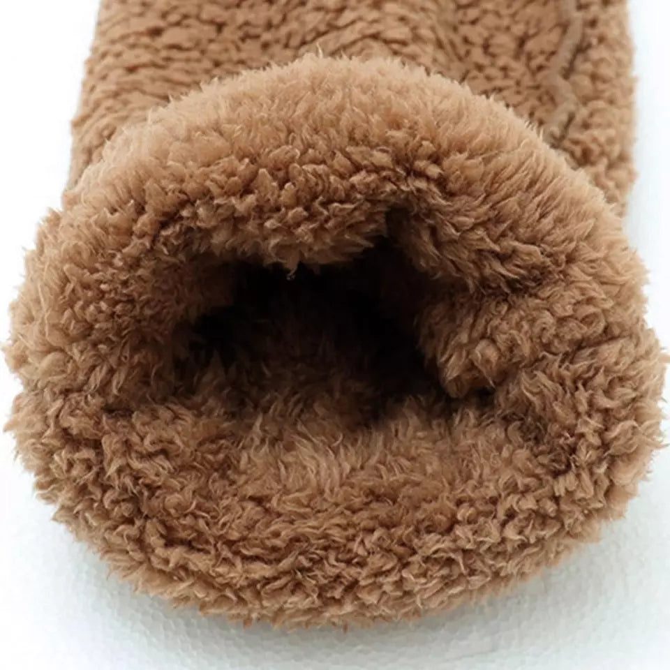 Long Fluffy Winter Socks