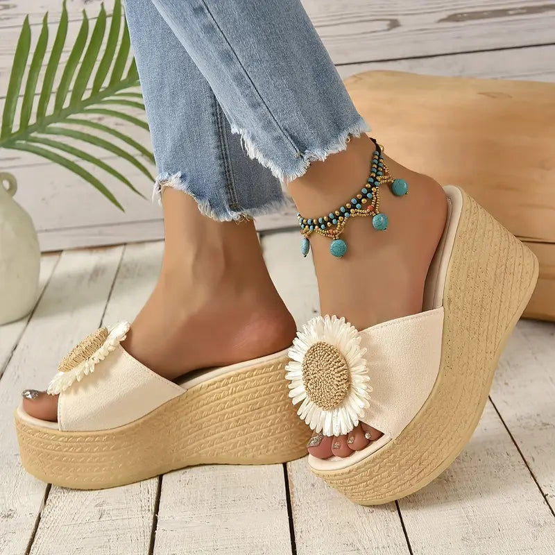 Marigold Bloom Wedges