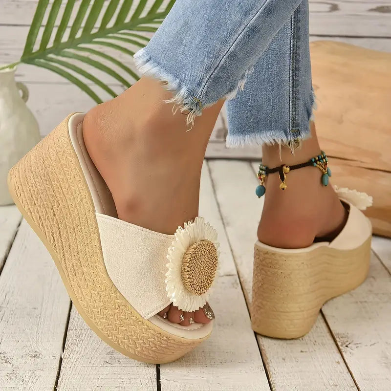 Marigold Bloom Wedges