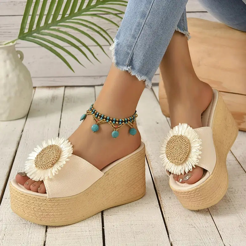Marigold Bloom Wedges